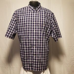 Nautica classic fit mens shirt plaid XXL
